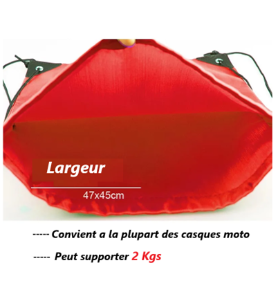 Sac à dos moto pour casque - RideVault™